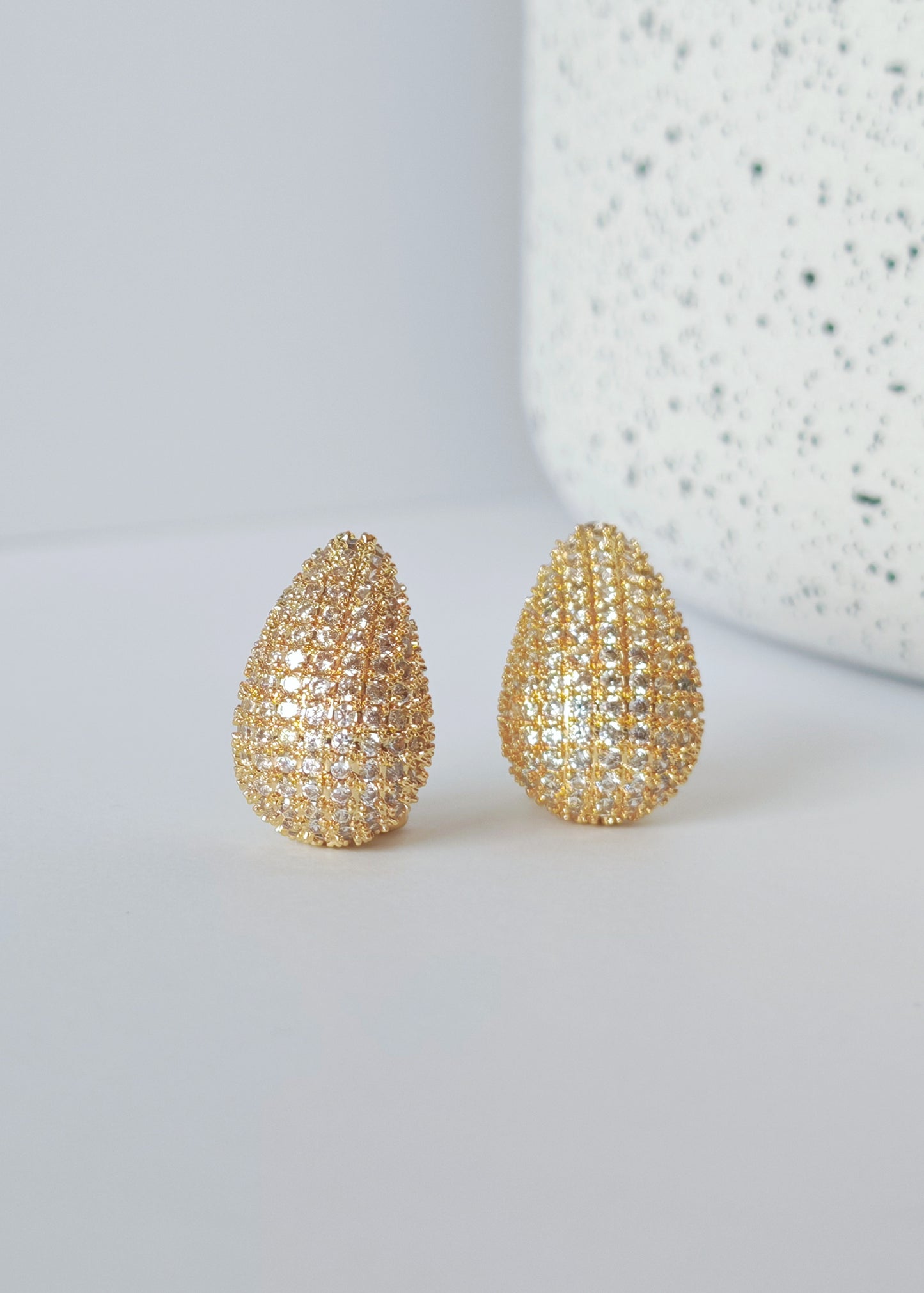 Aretes Gota Destellos