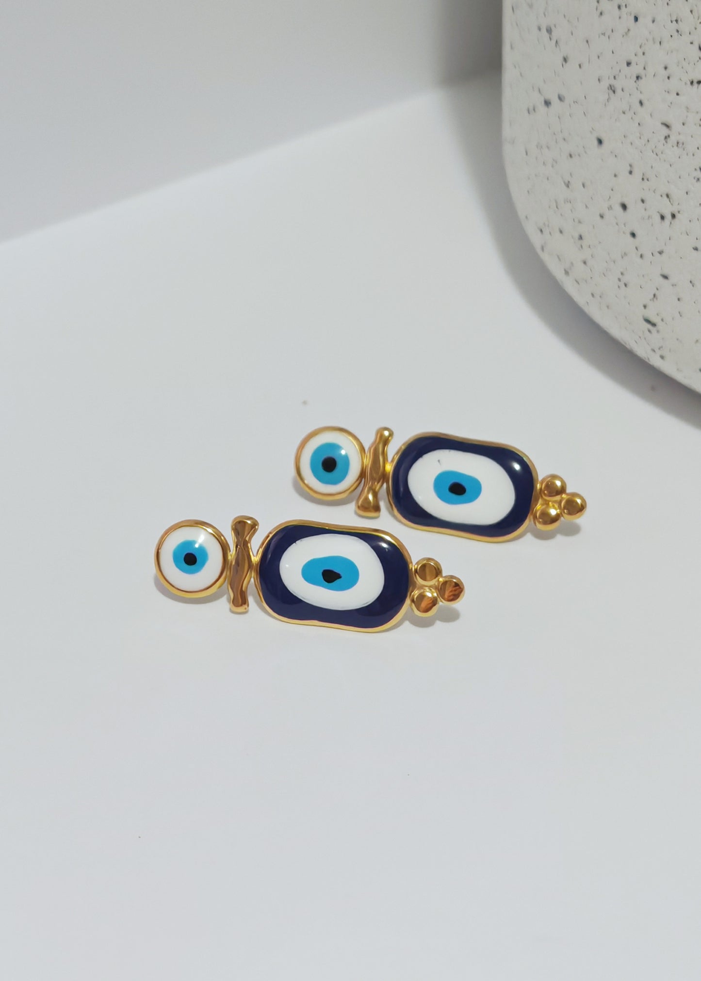 Aretes Doble Ojitos